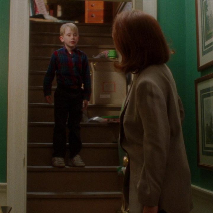 Kevin McCallister and his mom in Home Alone