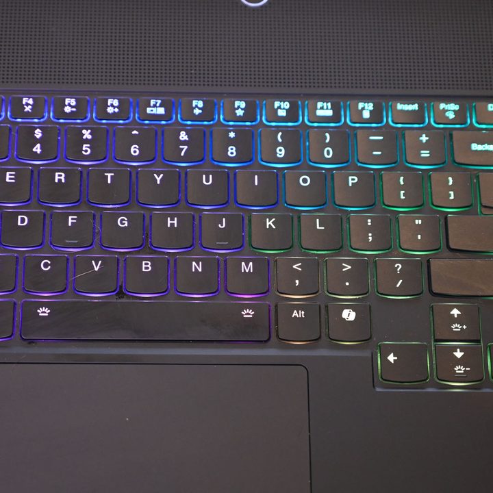 Close up shot of Lenovo Legion 9i Gen 9 (16-inch)'s keyboard