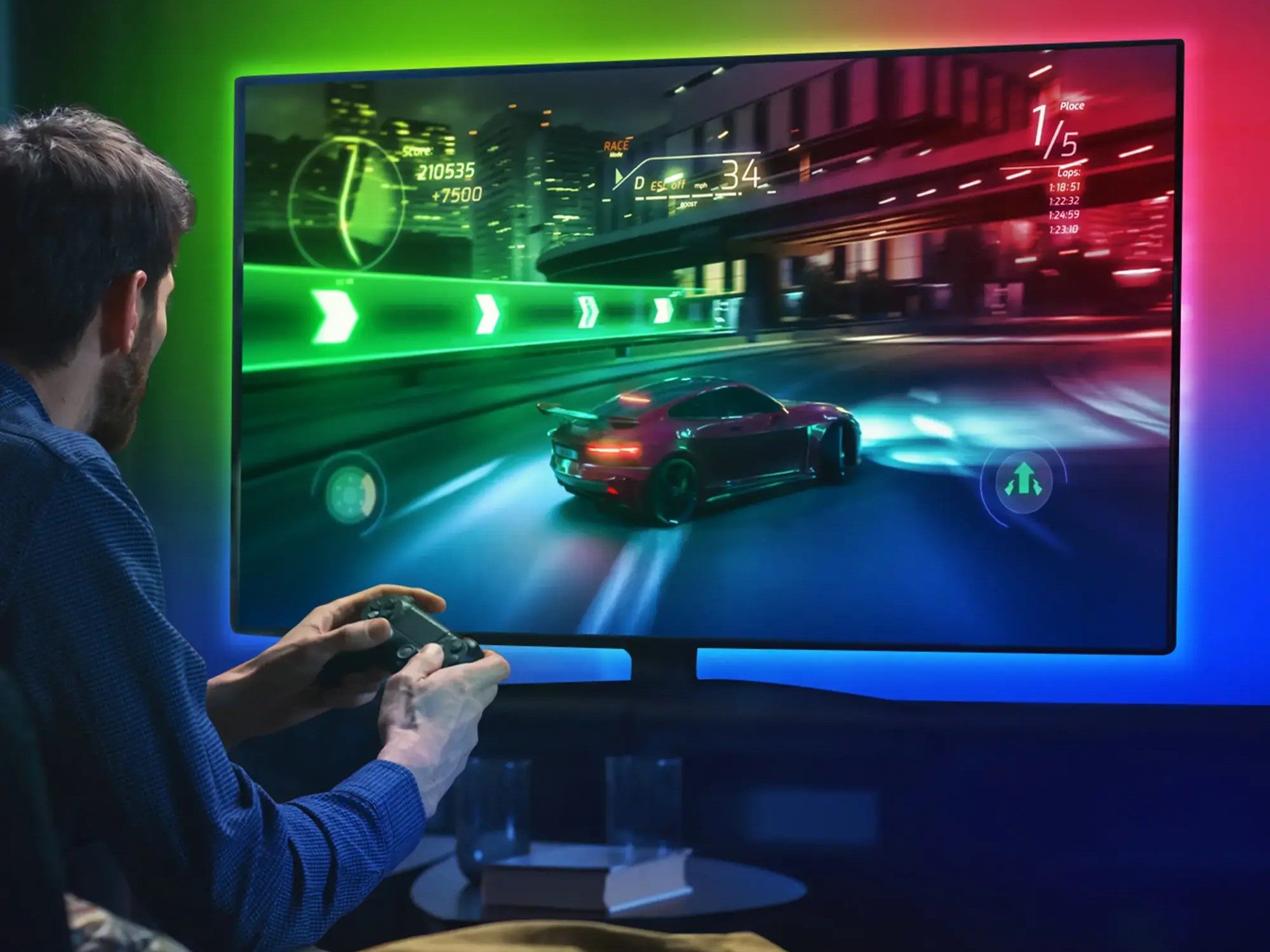 Linkind LED TV Backlights with HDMI 2.0 Sync Box