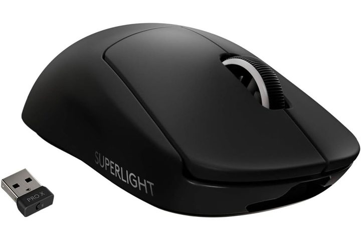The Logitech G Pro X Superlight Gaming Mouse on a white background.
