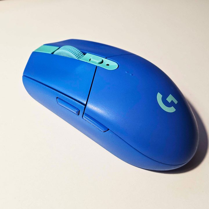 The Logitech G305 Lightspeed gaming mouse.