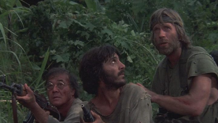 The cast of Missing in Action II: The Beginning.