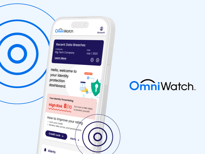 OmniWatch promo image with information