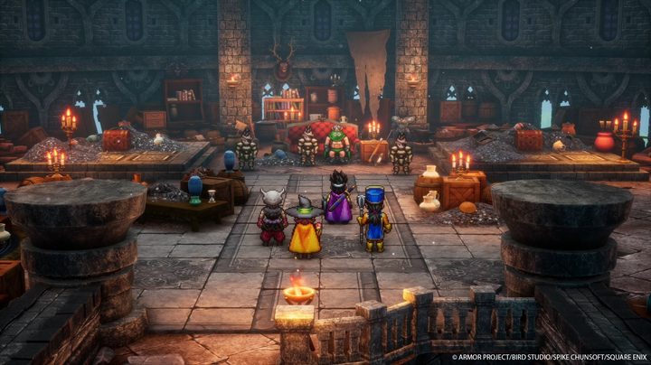 A conversation in Dragon Quest III HD-2D Remake.