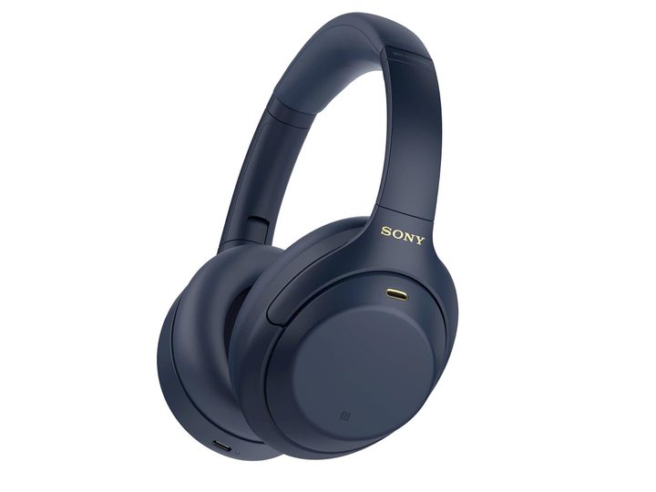 Sony WH-1000XM4 Wireless Noise-Canceling Headphones blue