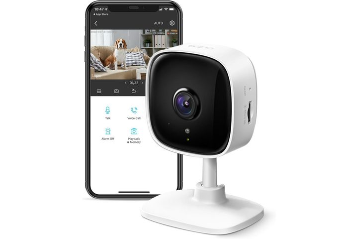The TP-Link Tapo Indoor Security Camera on a white background.