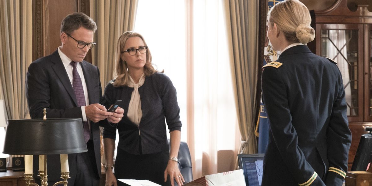 Tea Leoni is the Secretary of State in Madam Secretary