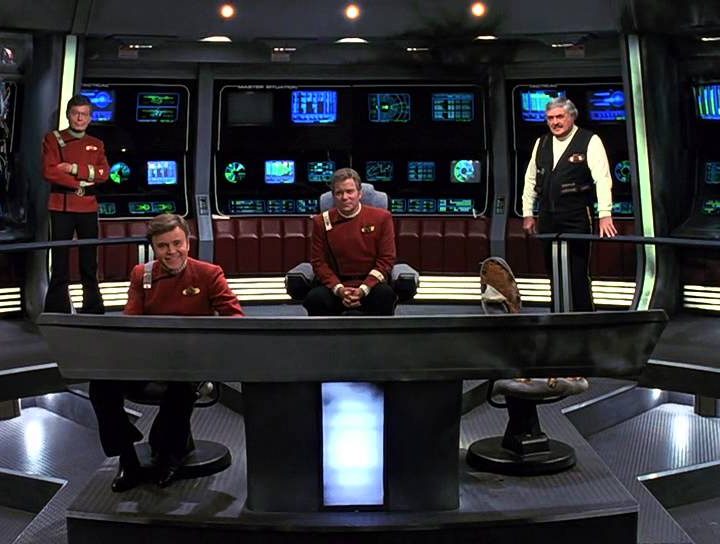 The Enterprise crew in The Undiscovered Country