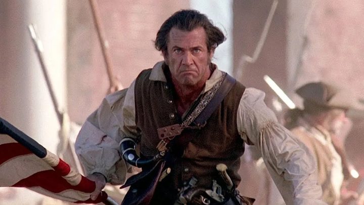Mel Gibson in The Patriot.