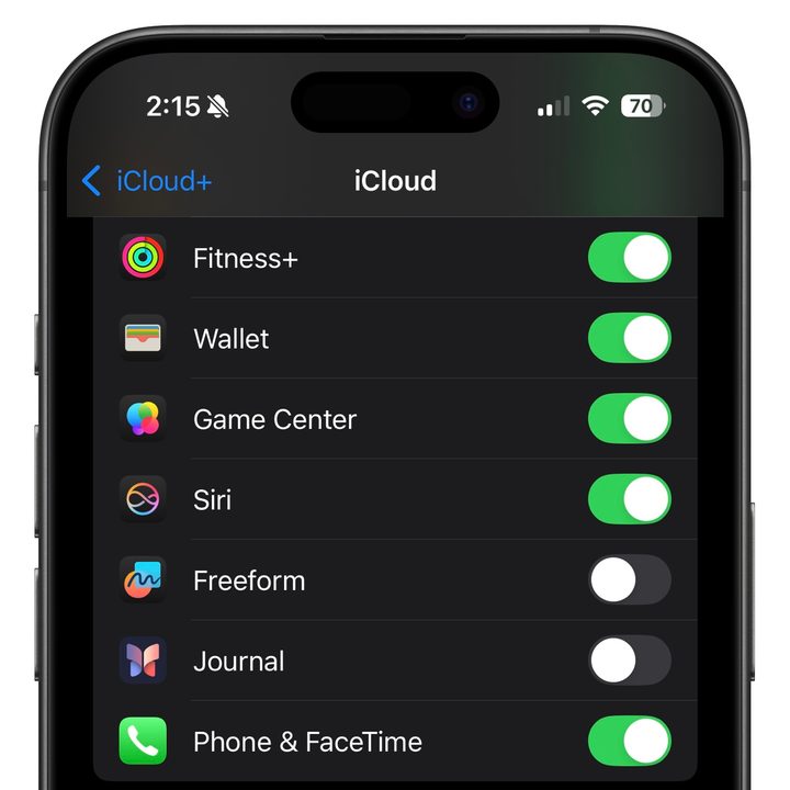 how to turn off siri turning icloud sync 3