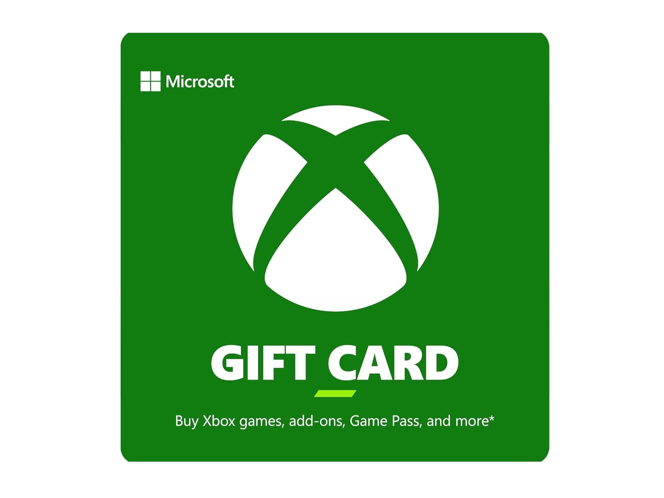 Xbox Gift Card &mdash; , , , , , more