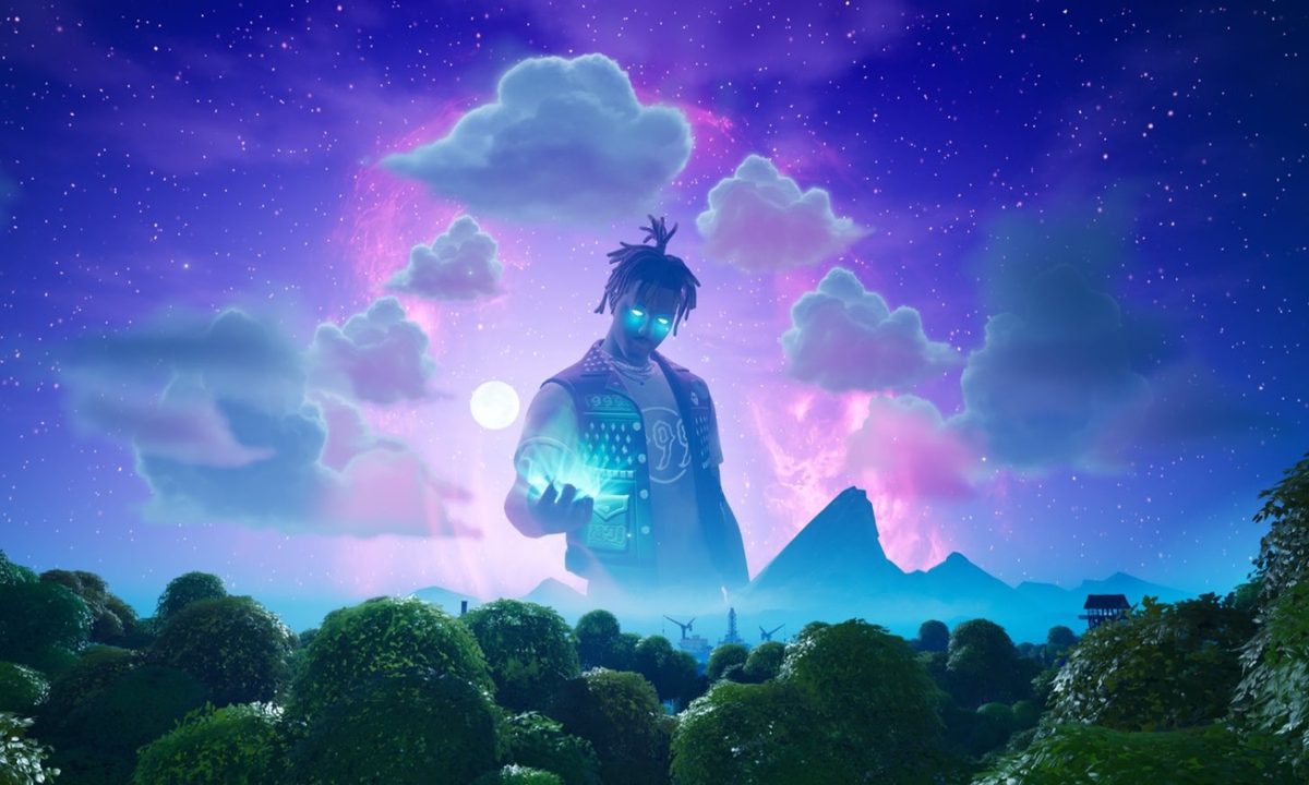 Juice WRLD on the Fortnite map