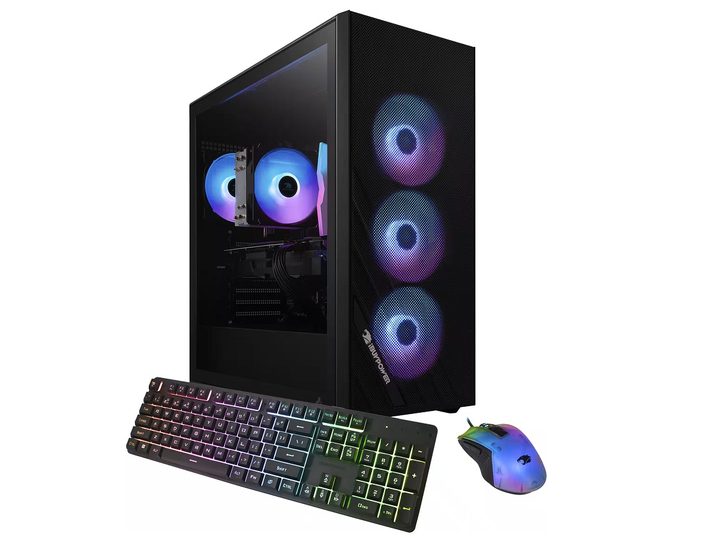 The iBuyPower Scale gaming PC on a white background.