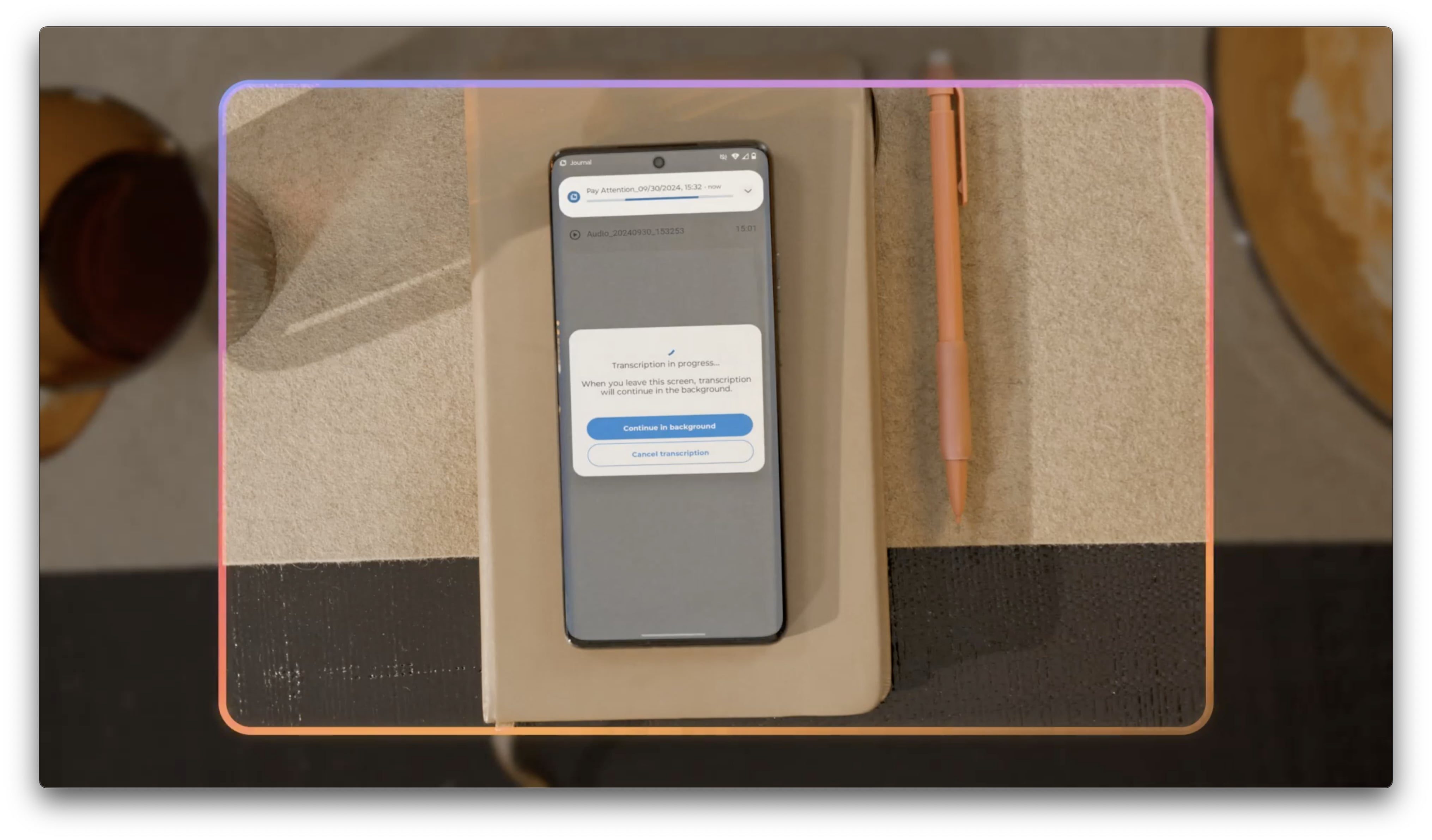 Moto AI Pay Attention feature.