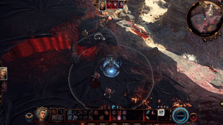 Swarmkeeper Ranger in combat in Baldur's Gate 3.