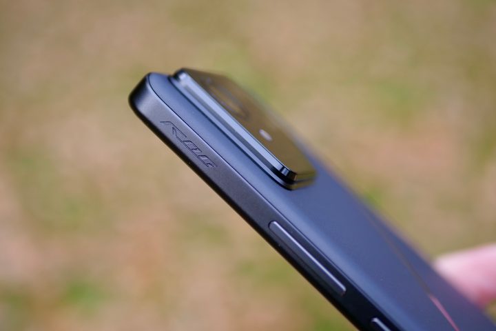 The Asus ROG Phone 9 Pro's AirTriggers.
