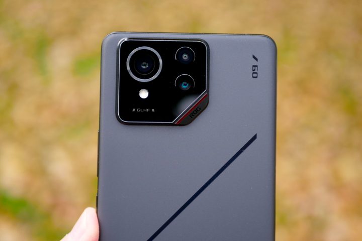 The Asus ROG Phone 9 Pro's camera.