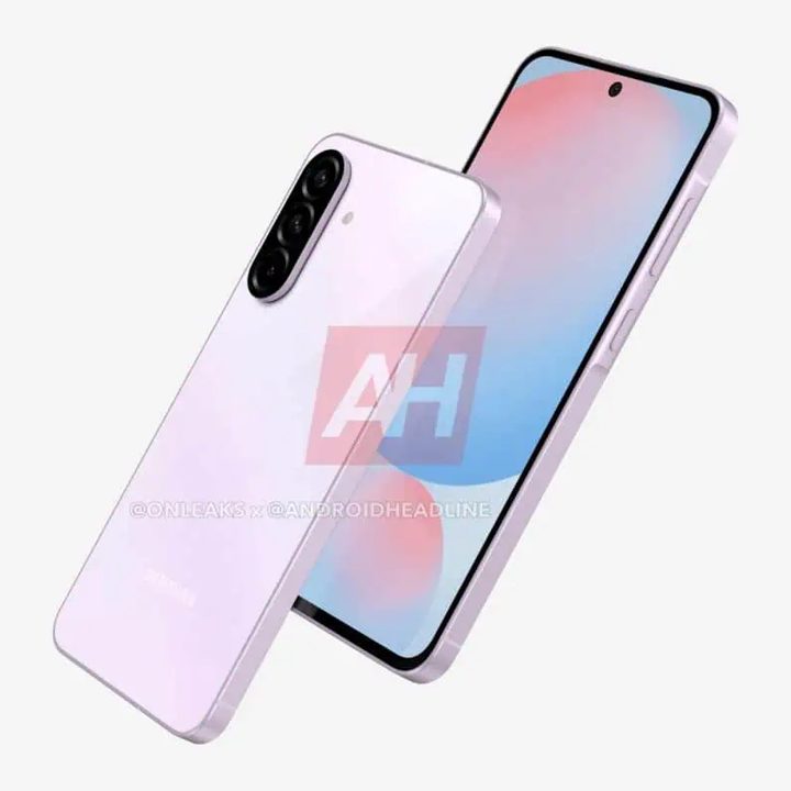 A render of the Samsung Galaxy A56 smartphone.
