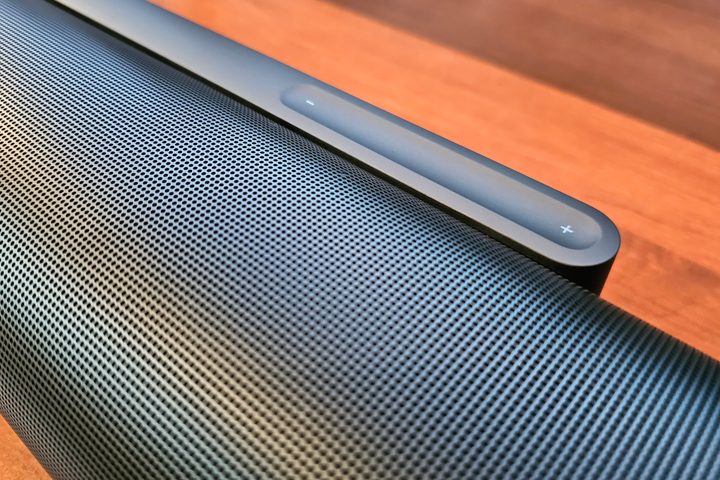 Sonos Arc Ultra volume controls.