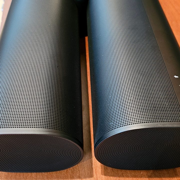 Sonos Arc Ultra and Sonos Arc.