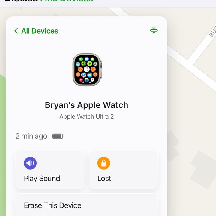how to unpair an apple watch screenshot
