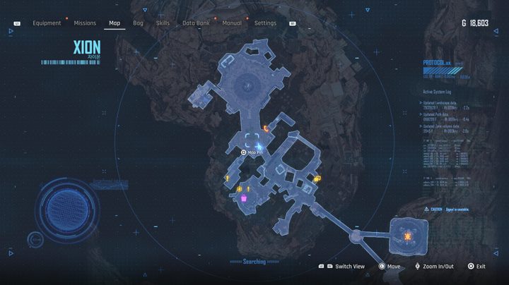 Christmas tree map