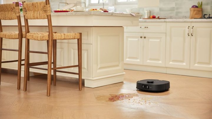 The Eureka J15 Pro Ultra in a kitchen.
