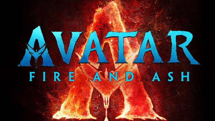 The logo for Avatar Fire and Ash.