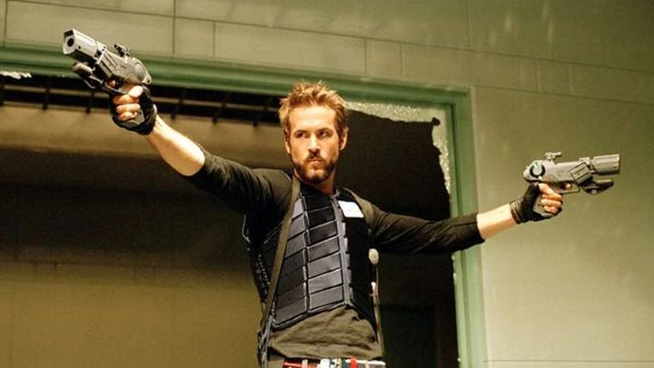 Ryan Reynolds in Blade: Trinity.