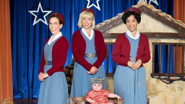 The cast of Call the Midwife.