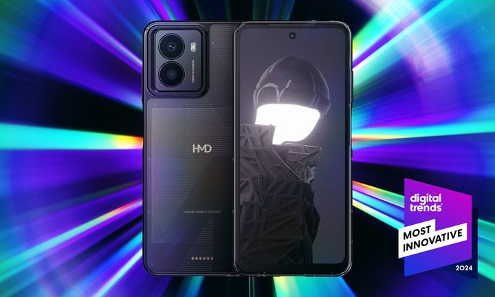 HMD Fusion in a graphic for DT's Most Innovative award.
