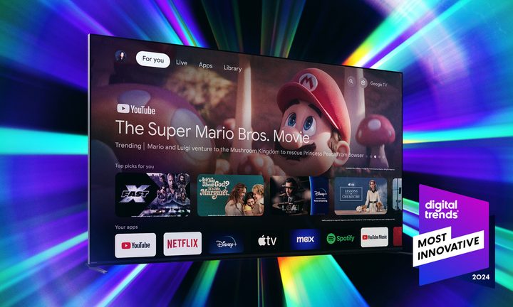 The Sony Bravia 9 graphic for DT's Most Innovative award.
