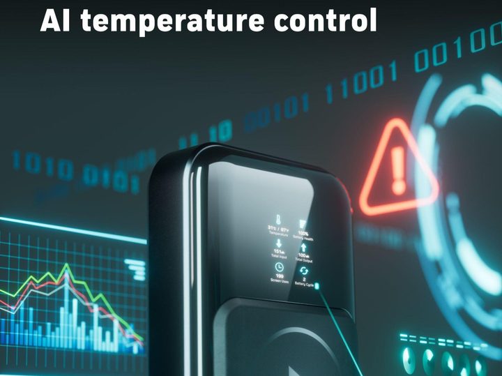 Denvix PowerX AI temperature controls