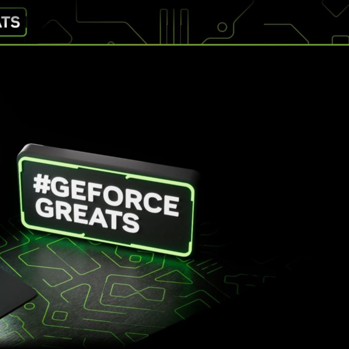 A screenshot from Nvidia's RTX 50-series GeForceGreats stream.