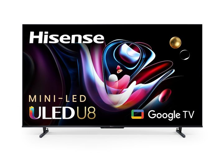 Hisense 75-inch U8 Mini ULED 4K Google Smart TV