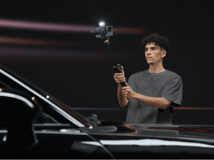 Hohem iSteady M7 in use