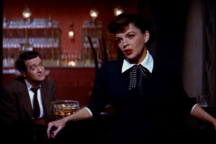 Judy Garland and Tommy Noonan in A Star Is Born (1954)