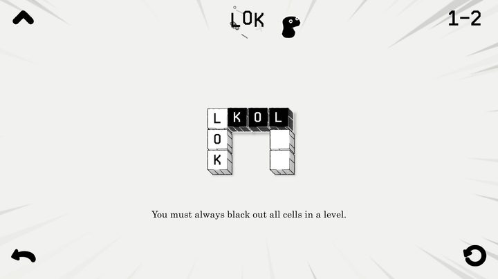 A screenshot from a tutorial level in LOK Digital.