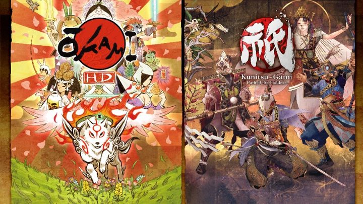 Key art for the Okami + Kunitsu-Gami Bundle