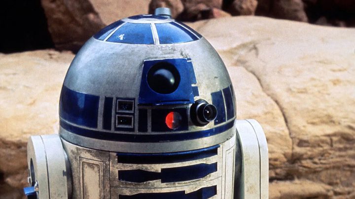 R2-D2 in Star Wars: A New Hope.