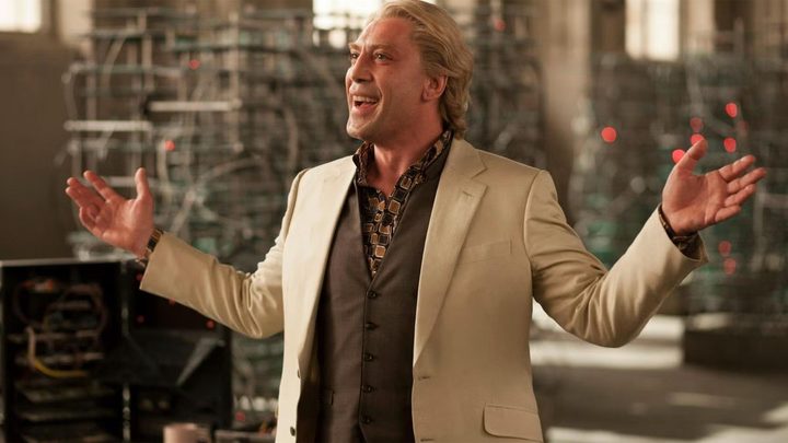Javier Bardem in Skyfall.
