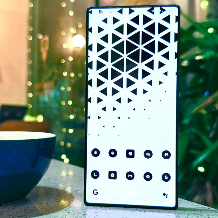 Frontal view of the Red Magic 10 Pro.