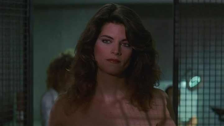 Kristie Alley is scanned for bugs in Runaway.