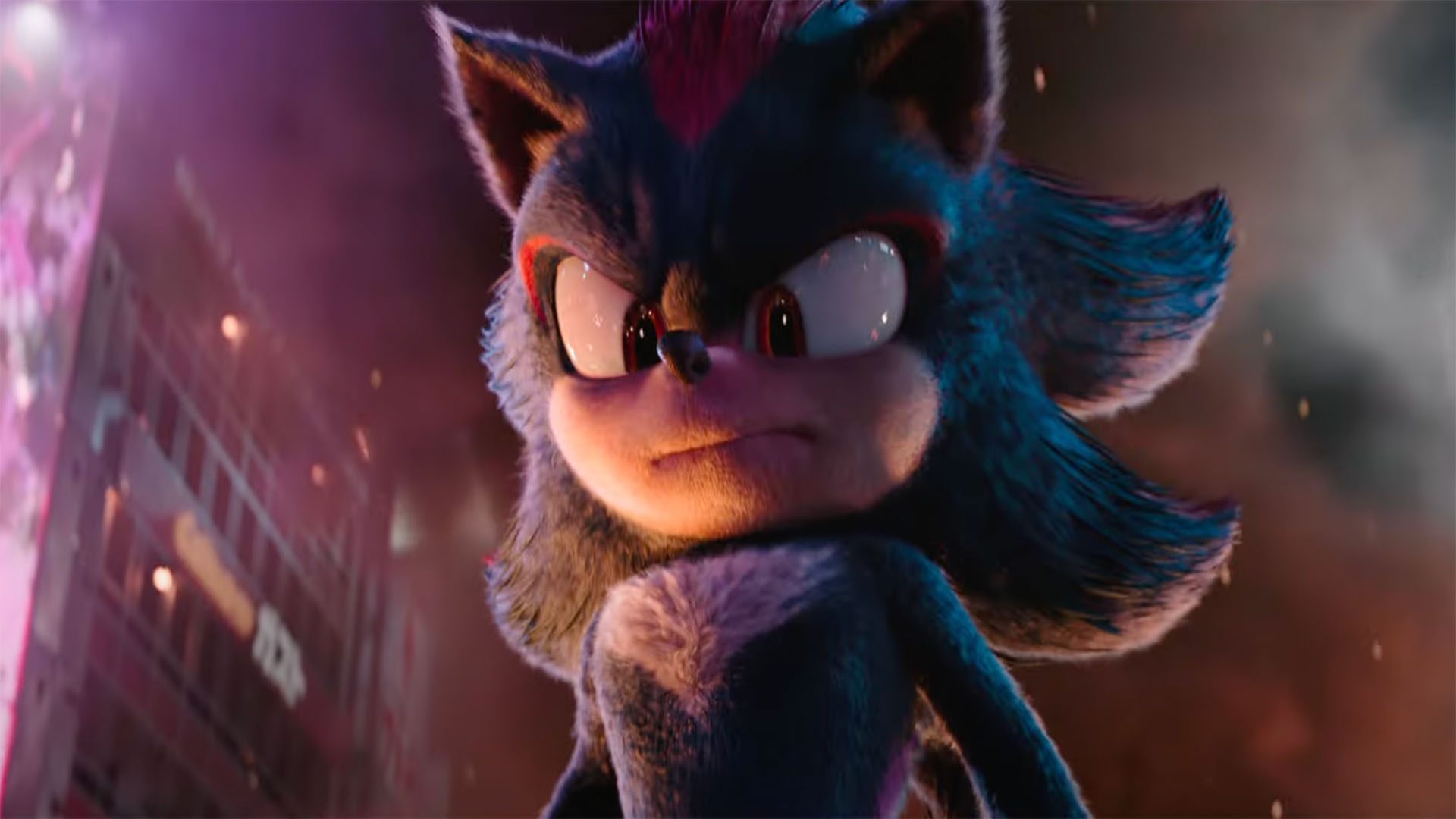 Shadow the Hedgehog in Sonic the Hedgehog 3.