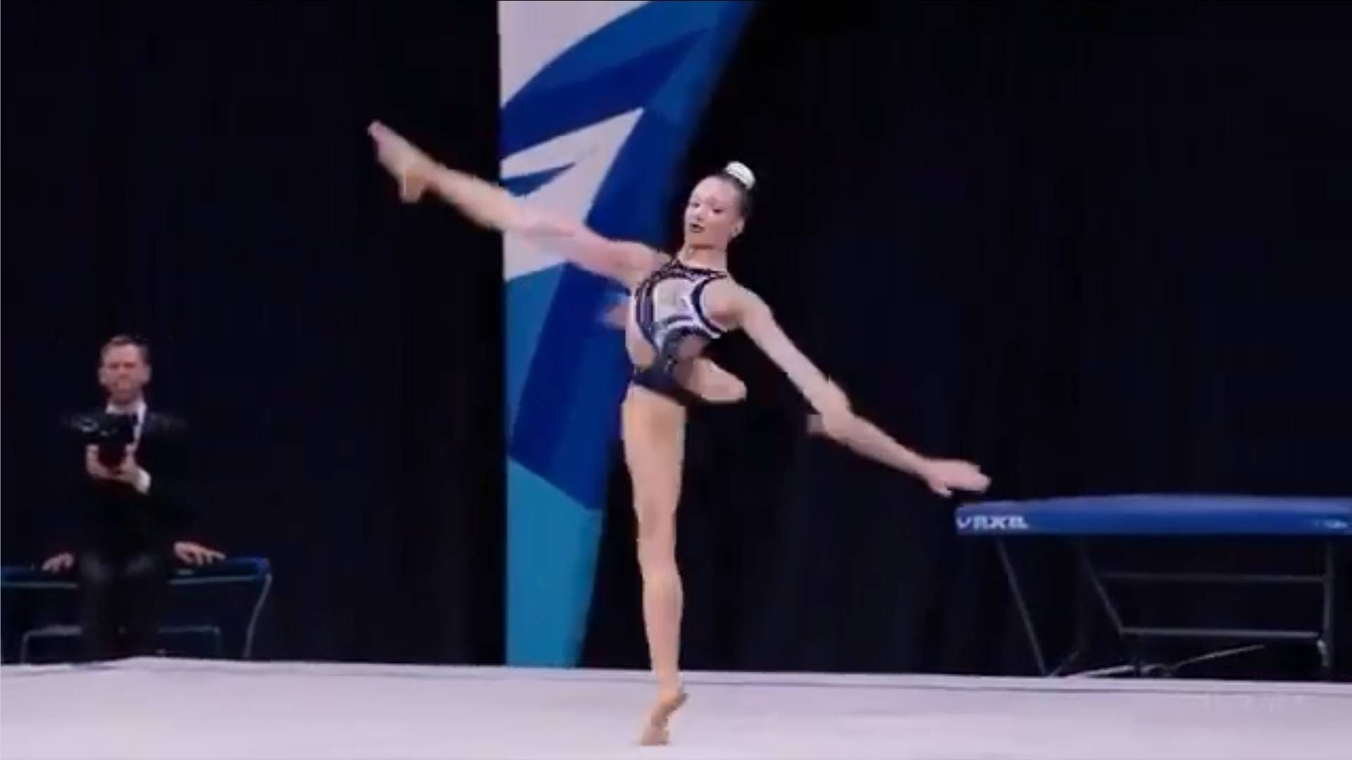 Sora's interpretation of gymnastics