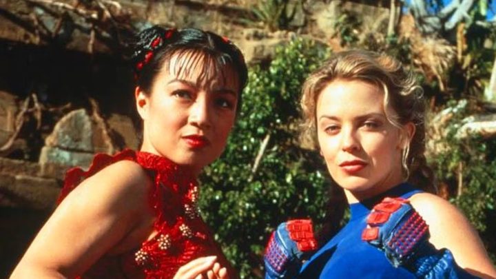 Ming-Na Wen and Kylie Minogue in Street Fighter.