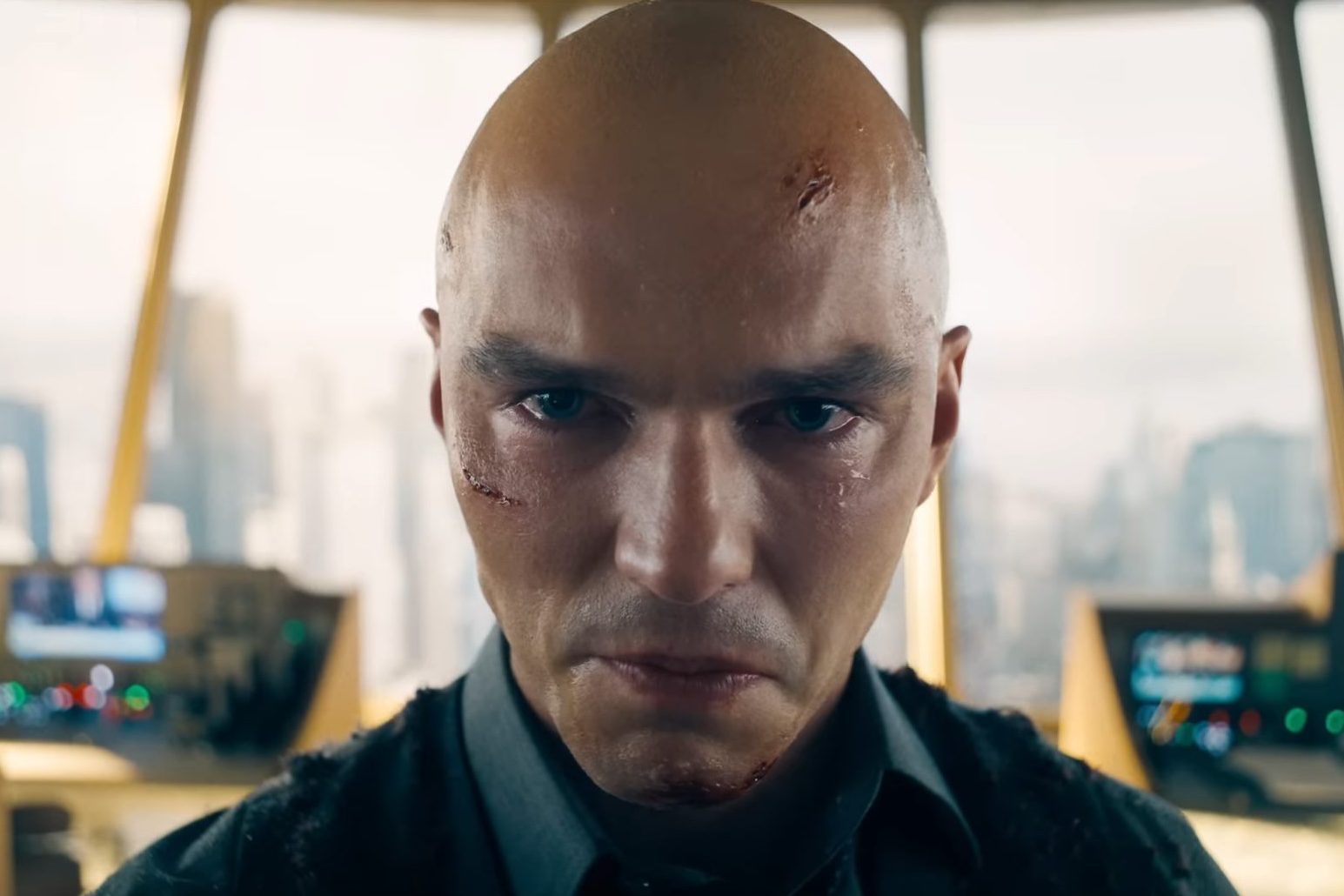 Nicholas Hoult as Lex Luthor in Superman.