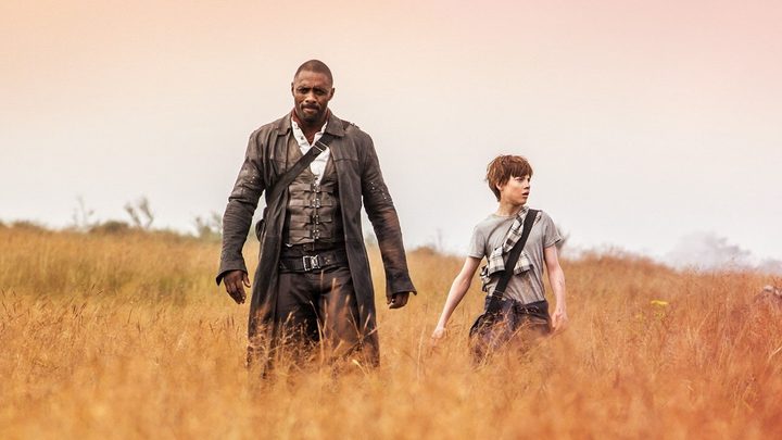 Idris Elba and Tom Taylor in The Dark Tower.