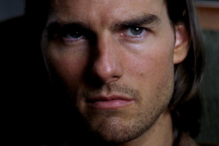 Tom Cruise looks forward in anger in Magnolia.