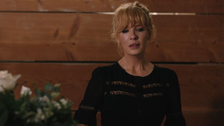 Kelly Reilly in the Yellowstone series finale.